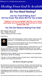 Mobile Screenshot of healingfromgodisavailable.com